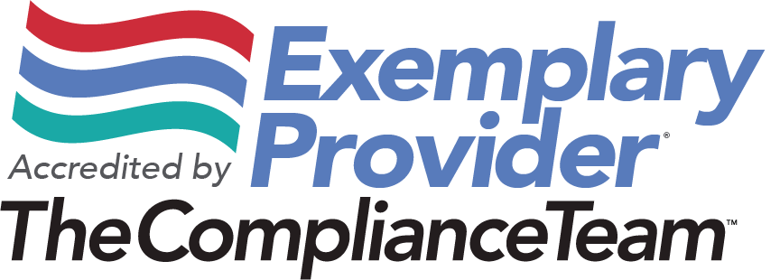 Exemplary Provider accredited by The Compliance Team